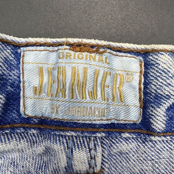 Vintage High Waisted Jeans Acid Wash Denim Mom Style 1980s Jeanjer By Jordache - Picture 5 of 12